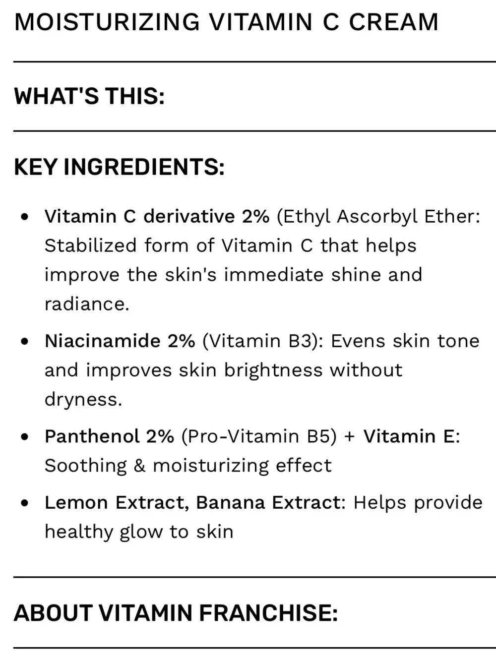 I Dew Care Say You Dew Moisturizing Vitamin C Cream — Yellow